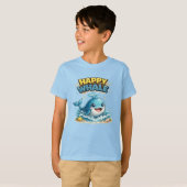 Glücklicher Wal T-Shirt (Vorne ganz)