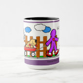 Glücklicher Weg Tasse (Zentrum)