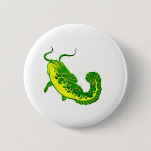 Glücklicher Wels Button
