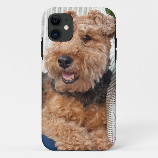 glücklicher Welsh Terrier Case-Mate iPhone Hülle (Rückseite)