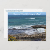 Glücklicher Welttag der Ozeane! Postkarte (Vorne/Hinten)