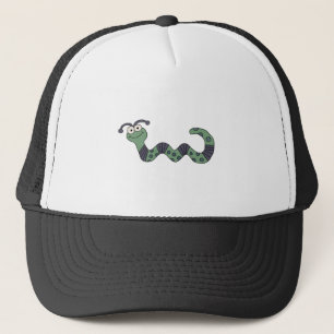 Glücklicher Wurm Truckerkappe