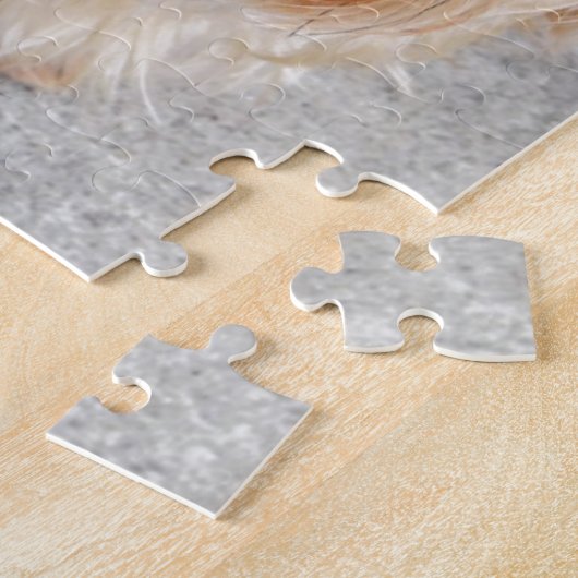 Glücklicher Yorkie Welpe Puzzle (Seite)