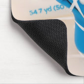 Glücklicher Zahn Mousepad (Ecke)