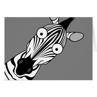 GLÜCKLICHER ZEBRA