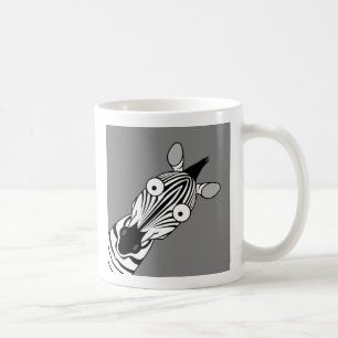GLÜCKLICHER ZEBRA KAFFEETASSE