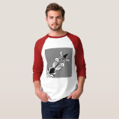 GLÜCKLICHER ZEBRA T-Shirt (Vorne ganz)