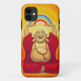 Glücklicher Zen, der Buddha iPhone 5 Fall lacht iPhone 11 Hülle