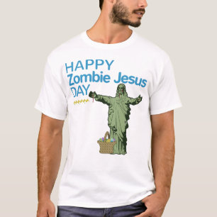 Glücklicher Zombie-Jesus-Tag T-Shirt