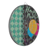 glücklicher Zweck Dartscheibe (Vorderseite Links)