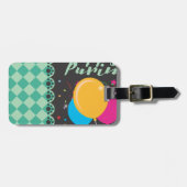 glücklicher Zweck Gepäckanhänger (Vorderseite horizontal)