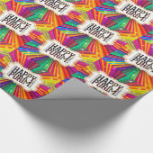 glücklicher Zweck Geschenkpapier (Ecke)