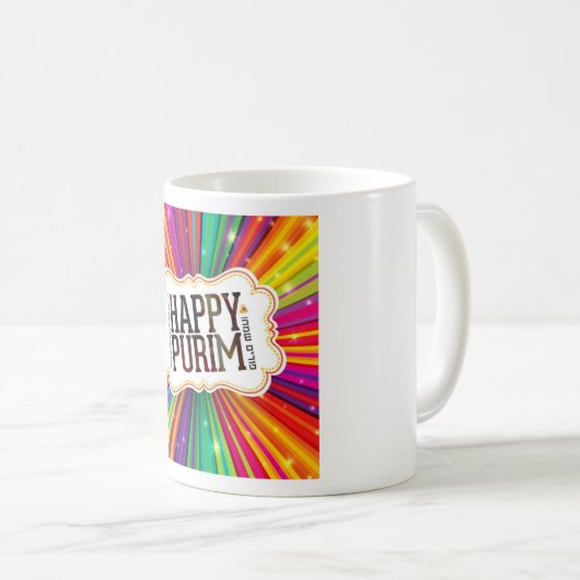 glücklicher Zweck Kaffeetasse (VorderseiteRechts)