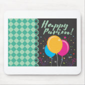 glücklicher Zweck Mousepad (Vorne)