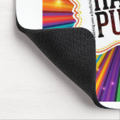 glücklicher Zweck Mousepad (Ecke)