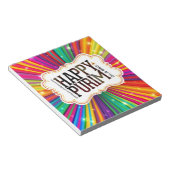 glücklicher Zweck Notizblock (angewinkelt)