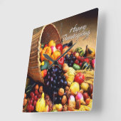 Glücklicherweise 12 Wall-Clocks Optionen Quadratische Wanduhr (Winkel)