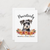 Glücklicherweise dankbar, gesegneter Niedlicher Hu Karte (Vorderseite/Rückseite Beispiel)