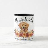 Glücklicherweise dankbar, gesegneter Niedlicher Hu Tasse (Zentrum)