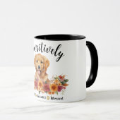 Glücklicherweise dankbar, gesegneter Niedlicher Hu Tasse (VorderseiteRechts)