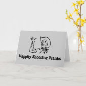 Glücklicherweise die Leerzeichen schießen Karte (Gelbe Blume)