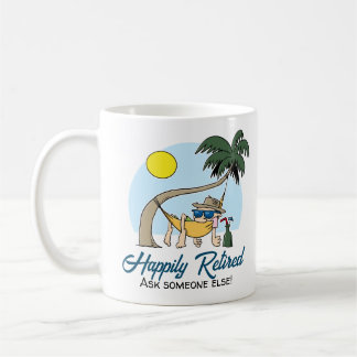 Glücklicherweise erschöpft - Frag jemandem anderen Kaffeetasse