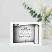 Glücklicherweise immer danach (sie) postkarte (Stehend Vorderseite)