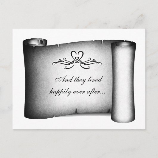 Glücklicherweise immer danach (sie) postkarte (Vorderseite)