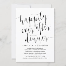 Glücklicherweise immer nach dem Abendessen, Hochze