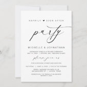Glücklicherweise immer nach dem Abendessen Party, Einladung (Vorderseite)