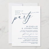 Glücklicherweise immer nach dem Abendessen Party, Einladung (Vorderseite)