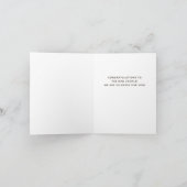 Glücklicherweise immer nach dem Ablegen der Glückw Karte (Innenseite)