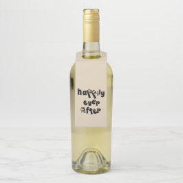 Glücklicherweise immer nach dem Flaschenbügel Flaschenanhänger