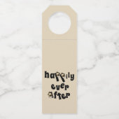 Glücklicherweise immer nach dem Flaschenbügel Flaschenanhänger (Vorderseite)