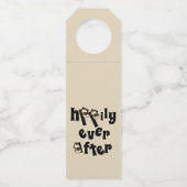 Glücklicherweise immer nach dem Flaschenbügel Flaschenanhänger (Rückseite)