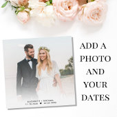 Glücklicherweise immer nach dem Foto Creme Empfang Einladung