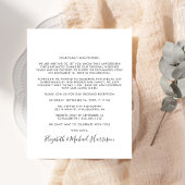 Glücklicherweise immer nach dem Foto Hochzeit Einl