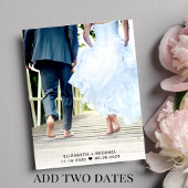 Glücklicherweise immer nach dem Foto Overlay Hochz