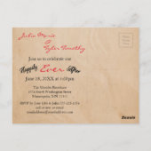 Glücklicherweise immer nach dem Foto - Postkarte (Rückseite)