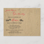 Glücklicherweise immer nach dem Foto - Postkarte (Rückseite)