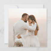 Glücklicherweise immer nach dem Foto Schwarz & Wei Ankündigung (Rückseite)