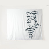 Glücklicherweise immer nach dem Hintergrund modern Wandteppich (Vorderseite (Horizontal))