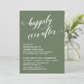 Glücklicherweise immer nach dem Hören Skript-Live- Einladung (Stehend Vorderseite)