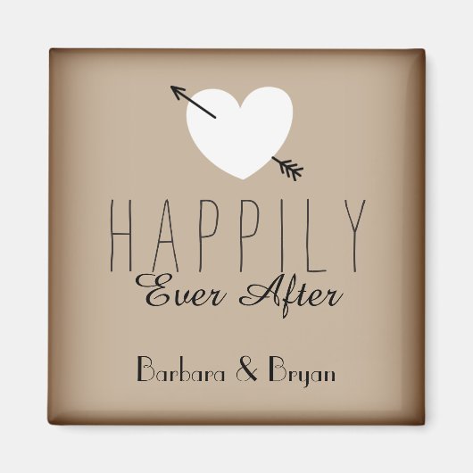 Glücklicherweise immer nach dem Kühlschrankmagnet (Vorne)