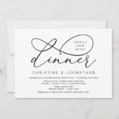 Glücklicherweise immer nach dem Mittagessen, Hochz Einladung (Vorderseite)