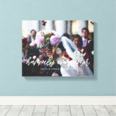 Glücklicherweise immer nach dem modernen Overlay H Leinwanddruck (Insitu (Holzboden))