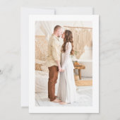 Glücklicherweise immer nach dem Party Empfang nur Einladung (Rückseite)