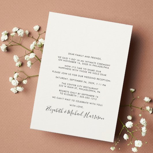 Glücklicherweise immer nach dem Party Foto Creme H Ankündigung