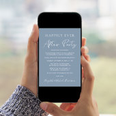 Glücklicherweise immer nach dem Party Foto Dusty B Ankündigung