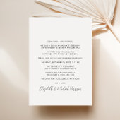 Glücklicherweise immer nach dem Party Foto Hochzei Ankündigung